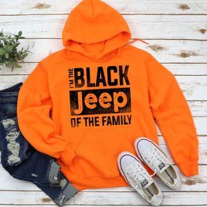I'm The Black Jeep Of The Family, Jeep Hoodie